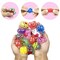 Anditoy 24 PCS Valentines Day Mini Stress Balls Squishies Stress Relief Toys for Kids School Class Classroom Valentines Day Cards Gifts Prizes Party Favors